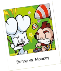 Bunny vs. Monkey